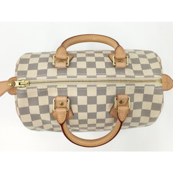 Louis Vuitton Speedy 25 Boston Bag Damier Azur - Picture 5 of 7